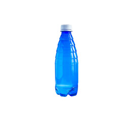 Naklejka premium plastic water bottle isolated on white background