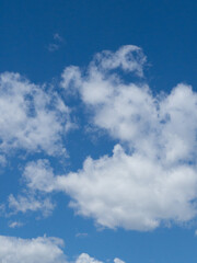blue sky with clouds