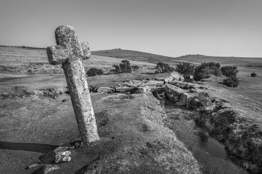 Old stone cross