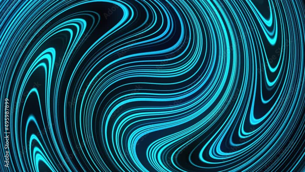 Poster twisted stripes. computer generated 3d render