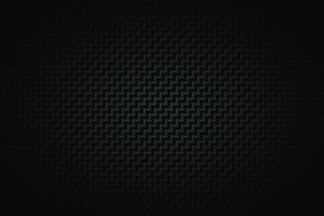 Black metallic background. Vector illustration.