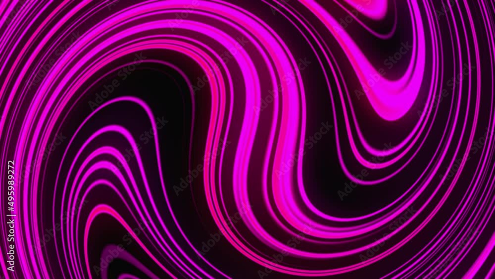 Poster twisted stripes. computer generated 3d render