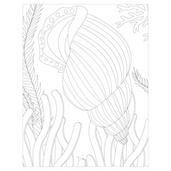 Printable shark coloring pages for kids