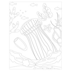 Printable shark coloring pages for kids