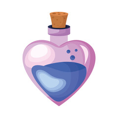 magic potion in flask