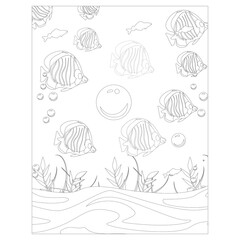 Printable shark coloring pages for kids