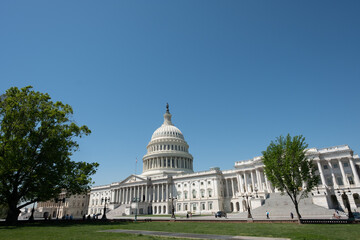 View of the East Front of the U.S. Capitol Building Washington, DC, USA