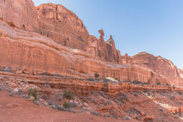 Fototapeta premium Arches National Park located in Utah