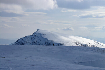 Fototapeta na wymiar Aonach Beag scotland highlands