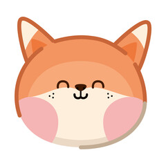 cute fox face