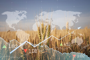 Global and European grain and wheat crisis after Russia's invasion of Ukraine, largest exporters of...