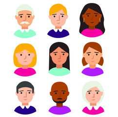 Simple avatar illustration of a patient