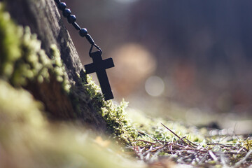 Rosary in the woods