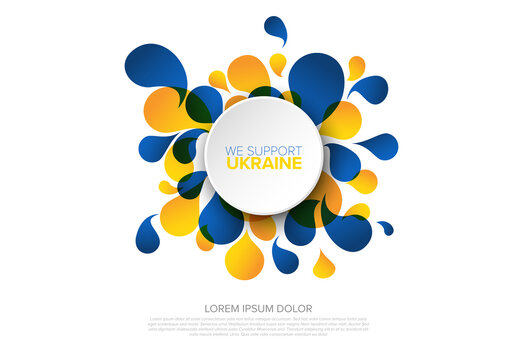 Ukraine Information Badge Layout