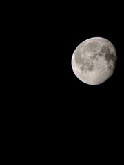 full moon in the night sky