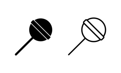 Candy icon vector. candy sign and symbol.