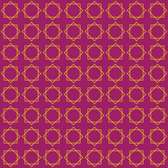 Islamic Pattern - Seamless minimalist islamic geometric pattern suitable for background, design asset, fabric, ramadan, wrapping paper, and wallpaper