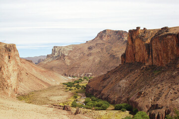 Pinturas river canyon, cave of the hands
