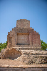 Naklejka premium ancient Persian tomb . Foca, Izmir, Turkey