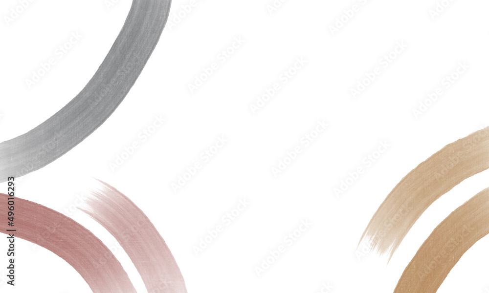 Poster the colorful soft paint background. minimalist circle combination for copy space. pattern illustrati