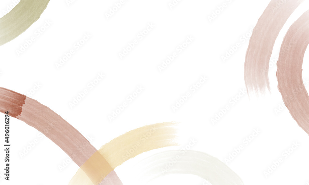 Poster the colorful soft paint background. minimalist circle combination for copy space. pattern illustrati