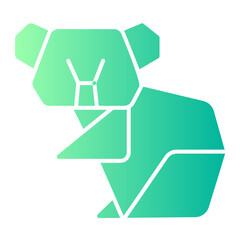 koala gradient icon © Barudak Lier