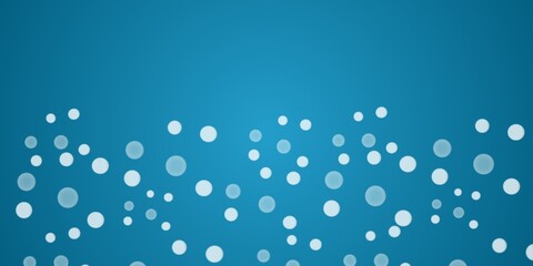 blue background with bubbles
