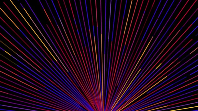 Abstract Light Burst Lines Background Loop Stock Video