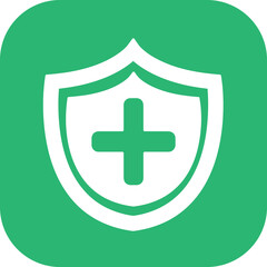 Fototapeta premium Security icon anti virus sign design