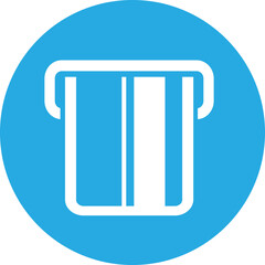 Credit card icon sign symbol design