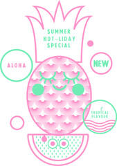 Beach Summer holiday poster