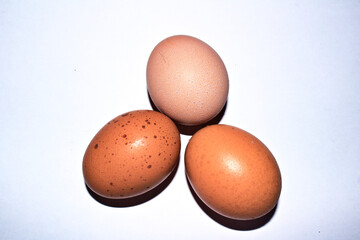 Three eggs
