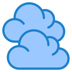 cloud blue style icon - 496026010