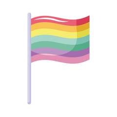 lgbtq pride flag