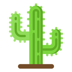 cactus flat style icon