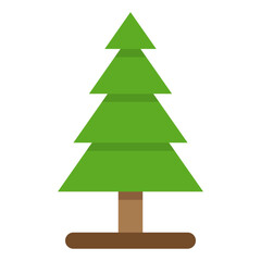 tree flat style icon