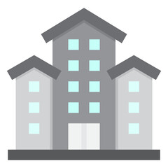 apartment flat style icon