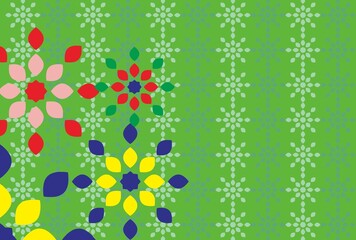 abstract floral background