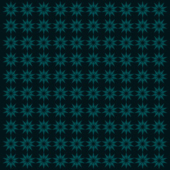 Geomatric Flower Pattern Background Design