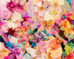 Abstract Botanical Artwork