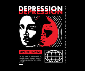 Aesthetic Graphic Design for T shirt Street Wear and Urban Style