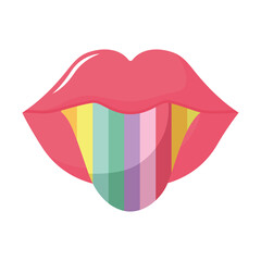 pride mouth design
