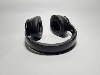 Headset, White Background, Black Color, Headphones, Wireless Technology, Video Game, Laptop, Cut Out, Headphone