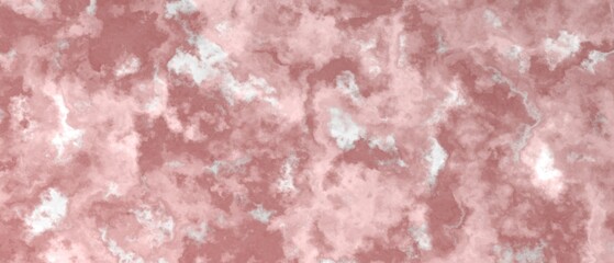 Abstract marble background in soft red and white colors. Texture illustration