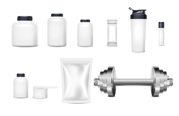 Sport Food Packaging Set