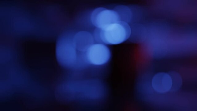 Beautiful moving light bokeh in Seamless Looping Traffic animation.,3d model and illustration.