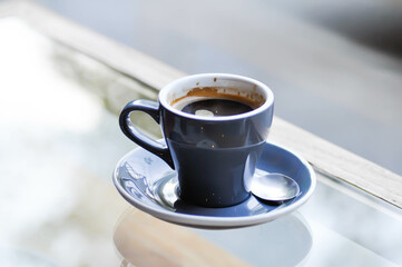 coffee, americano or hot americano