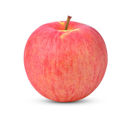 Apple on white background. Full depth of field.