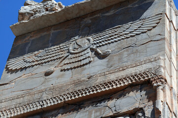Forouhar symbol in Persepolis