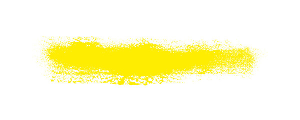 Farbstreifen gelb als Linie, Streifen oder Markierung - obrazy, fototapety, plakaty